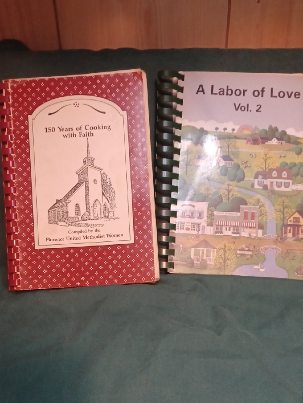Cookbook Set - Red and Pastel Covers